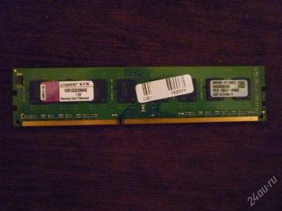 Лот: 959104. Фото: 1. Kingston DDR3 4gb. Оперативная память