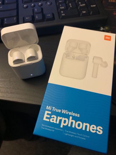 Лот: 15244023. Фото: 1. Xiaomi mi true wireless наушники. Красноярск