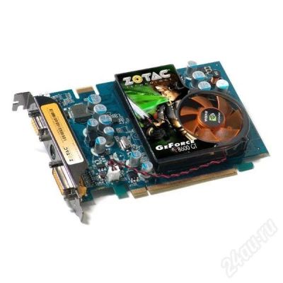 Лот: 370661. Фото: 1. 8600 GT 256 DDR3 ZOTAC. Видеокарты