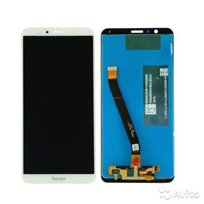 Лот: 12532470. Фото: 1. Дисплей Huawei Honor 7X + тачскрин... Дисплеи, дисплейные модули, тачскрины