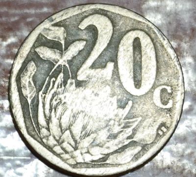Лот: 10116710. Фото: 1. Экзотика с рубля (8650) ЮАР. Остальные страны
