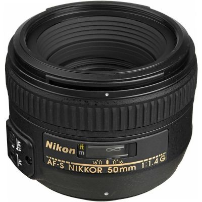 Лот: 15096546. Фото: 1. Объектив Nikon 50mm. f1.4g. Объективы
