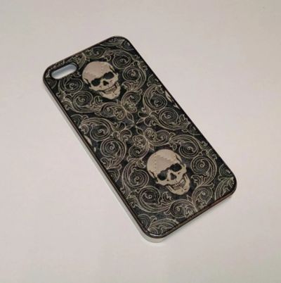 Лот: 9789287. Фото: 1. Накладка Embossed "Черепа" для... Чехлы, бамперы