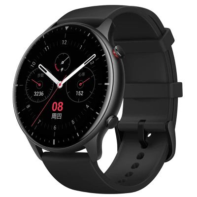 Лот: 18369952. Фото: 1. Xiaomi Amazfit GTR 2 Sport Obsidian... Смарт-часы, фитнес-браслеты, аксессуары