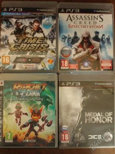 Лот: 1402396. Фото: 1. игры для playstation3 (medal of... Игры для консолей