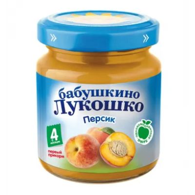 Лот: 25645149. Фото: 1. Бабушкино Лукошко пюре персик... Другое (кормление и уход, гигиена)