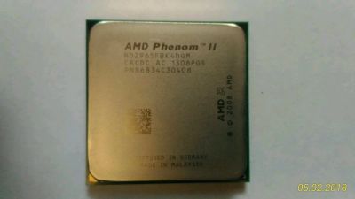 Лот: 11448246. Фото: 1. AMD Phenom II X4 965 Black Edition. Процессоры