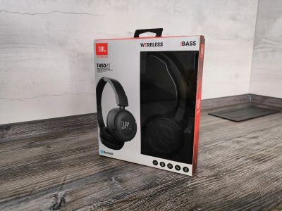 Лот: 18339069. Фото: 1. Беспроводные наушники JBL T450BT... Наушники, гарнитуры