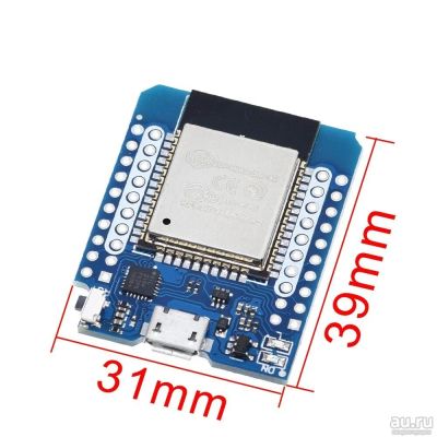 Лот: 17063329. Фото: 1. Плата разработчика ESP32 D1 mini... Микроконтроллеры