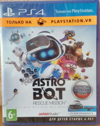 Лот: 20845796. Фото: 1. Astro BOT Rescue Mission PS4... Игры для консолей