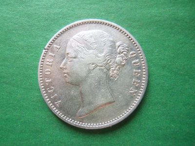 Лот: 19240683. Фото: 1. 1 рупия 1840 г. Британская Индия... Азия