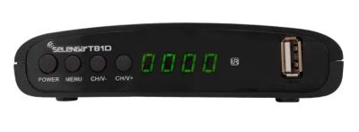 Лот: 20037245. Фото: 1. Цифровая приставка DVB-T2 Selenga... Цифровое, спутниковое ТВ