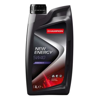 Лот: 20068147. Фото: 1. CHAMPION New Energy 5W40 SN/CF... Масла, жидкости