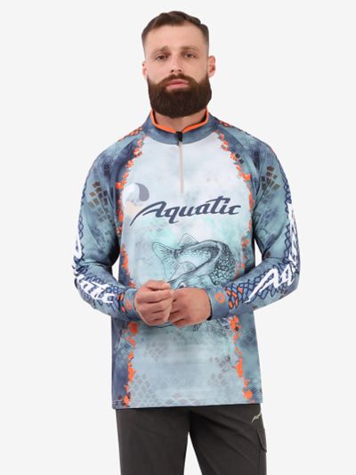 Лот: 25537772. Фото: 1. Джерси Аquatic Дж-01 для рыбалки... Другое (спортивная одежда)