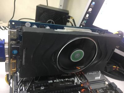Лот: 14915131. Фото: 1. Видеокарта Point of View GeForce... Видеокарты