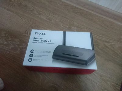 Лот: 14501686. Фото: 1. Роутер Zyxel ngb 418n v2. Маршрутизаторы (роутеры)