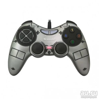 Лот: 18230629. Фото: 1. Game-pad Defender Zoom 10 кнопок... Рули, джойстики