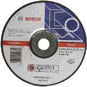 Лот: 10704608. Фото: 1. Круг шлифовальный BOSH 180х6х22... Расходные материалы, сменные насадки