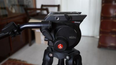 Лот: 16622560. Фото: 1. штатив Manfrotto 504HD. Штативы, держатели