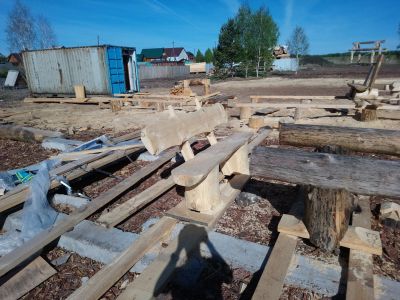 Лот: 15988123. Фото: 1. Лавка скамейка. Мебель для сада, дачи