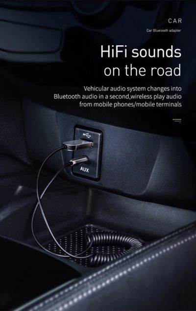 Лот: 16494032. Фото: 1. Bluetooth receiver Baseus BA01... FM-модуляторы, трансмиттеры