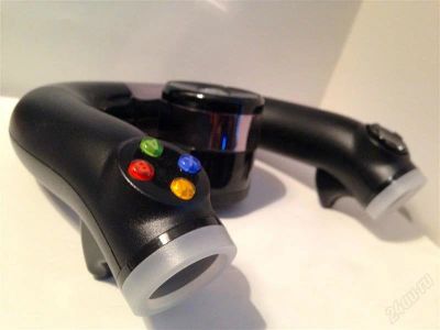 Лот: 2464822. Фото: 1. Беспроводной руль для XBOX 360... Аксессуары для игровых приставок, консолей, геймпады