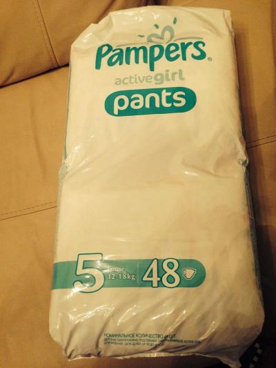 Лот: 3620476. Фото: 1. Pampers 12-18 (трусики подгузники... Детская гигиена