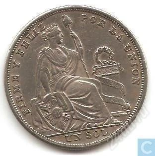 Лот: 3017935. Фото: 1. монета перу серебро1925г. Остальные страны