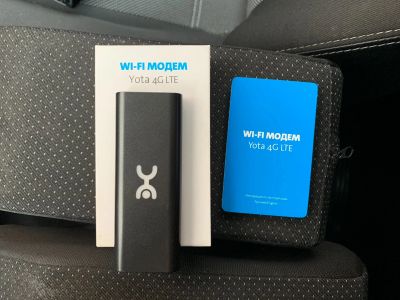 Лот: 17468259. Фото: 1. Модем YOTA 4G Wi-Fi. Беспроводные модемы