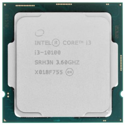 Лот: 19262068. Фото: 1. Процессор Intel Core i3-10100... Процессоры