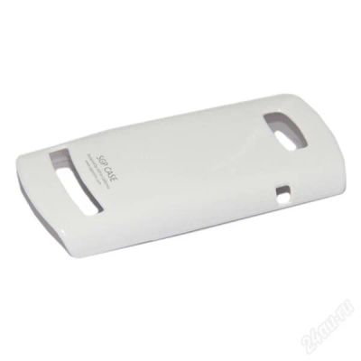 Лот: 2402329. Фото: 1. Пластиковый чехол Nokia 303 Белый. Чехлы, бамперы