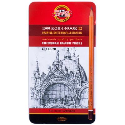 Лот: 20670600. Фото: 1. Карандаш ч/гр. KOH-I-NOOR набор... Ручки, карандаши, маркеры