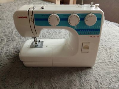 Лот: 13230621. Фото: 1. Швейная машина Janome ТC 1218. Швейная, вязальная