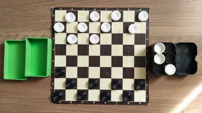 Лот: 22844550. Фото: 1. шашки. Шахматы, шашки, нарды