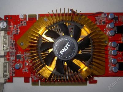 Лот: 758630. Фото: 1. Palit nVidia GeForce 9800GT 512MB... Видеокарты