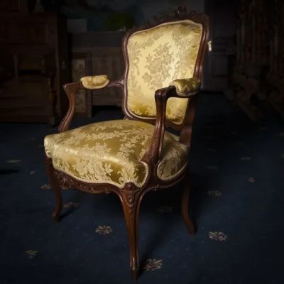 Лот: 20541419. Фото: 1. Кресло в стиле Людовик XV. Мебель