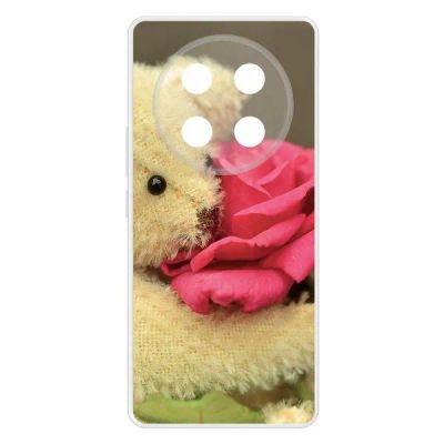 Лот: 25135545. Фото: 1. Чехол Krutoff Clear Case "Медвежонок... Чехлы, бамперы