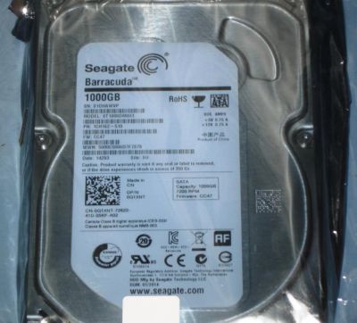 Лот: 4388825. Фото: 1. Новый жесткий диск Seagate 1000GB... Жёсткие диски (HDD)