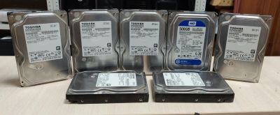 Лот: 20280794. Фото: 1. HDD Жесткий диск 500 Gb/Toshiba... Жёсткие диски (HDD)