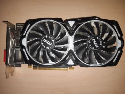 Лот: 15604101. Фото: 1. MSI AMD Radeon RX 570 4gb Armor... Видеокарты