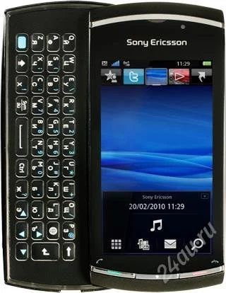 Лот: 1454731. Фото: 1. Sony Ericsson U8i Vivaz Pro Black. Кнопочные мобильные телефоны