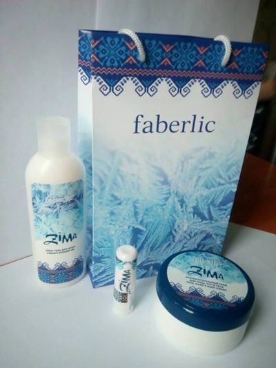 Лот: 8775778. Фото: 1. Набор "Зима" от Faberlic Фаберлик... Уход за телом