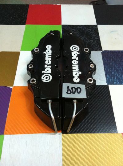 Лот: 3686885. Фото: 1. Накладки на суппорта Brembo черные. Другое (авто, мото, водный транспорт)