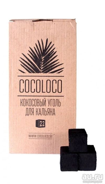 Лот: 13201325. Фото: 1. Уголь для кальяна Cocoloco. Аксессуары и запчасти для кальянов