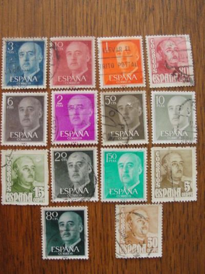 Лот: 5322836. Фото: 1. Испания. стандартные выпуски... Марки