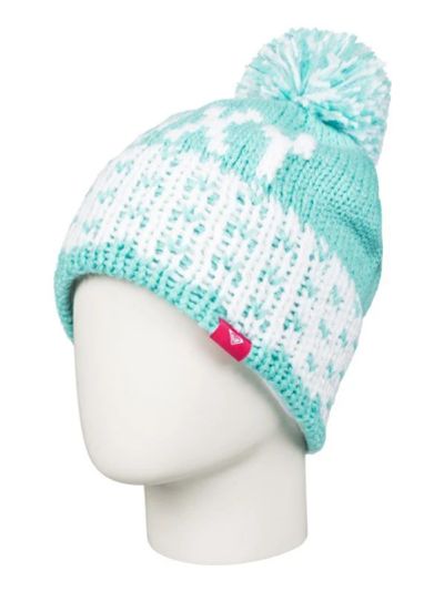 Лот: 12283043. Фото: 1. Шапка Ж ROXY Fjord BLUE RADIANCE. Зимняя спортивная одежда