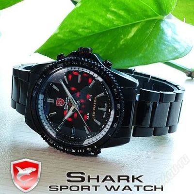 Лот: 2360973. Фото: 1. Часы SHARK Sport Watch. Оригинальные наручные часы