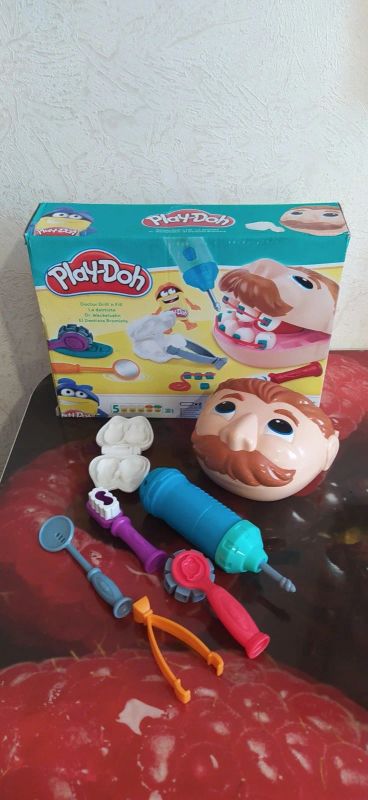 Лот: 15617728. Фото: 1. Игра стоматолог Play-Doh Плей-до. Детские настольные игры