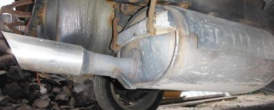 Лот: 4598889. Фото: 1. Трасса сток Honda DB8 typeR. Выхлопная система