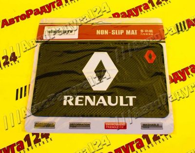 Лот: 18645011. Фото: 1. Коврик антискользящий &quot;RENAULT... Чехлы, коврики, оплетки руля
